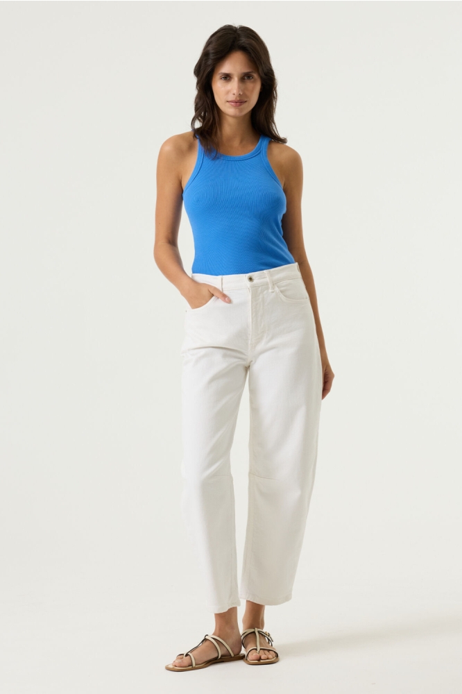 Garcia blauwe dames top | Model