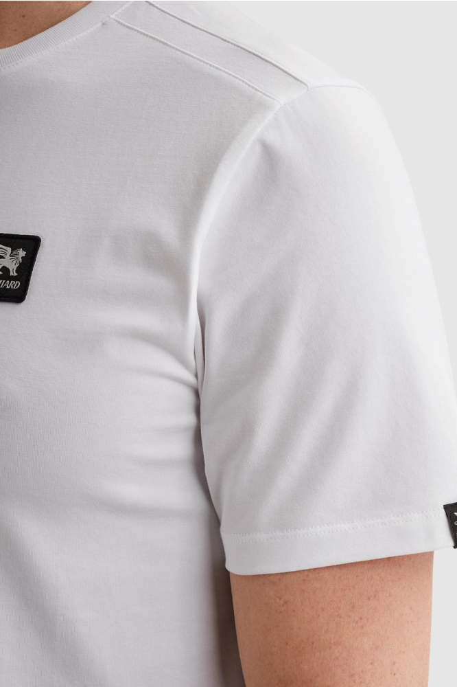 Vanguard witte heren t-shirt | Kleurstaal