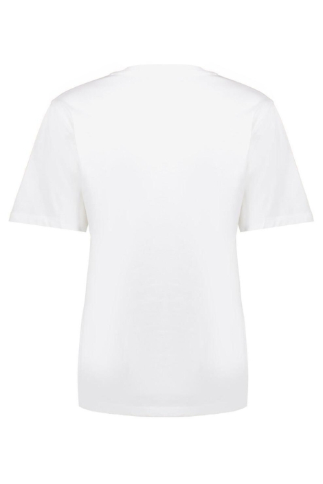 Geisha witte dames t-shirt | Achteraanzicht