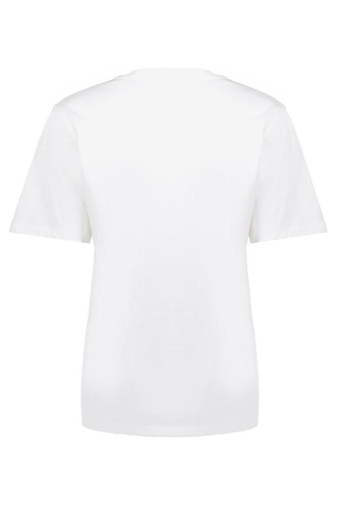 Geisha witte dames t-shirt | Achteraanzicht