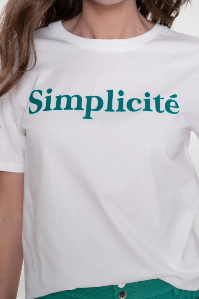 Geisha witte dames t-shirt | Close up