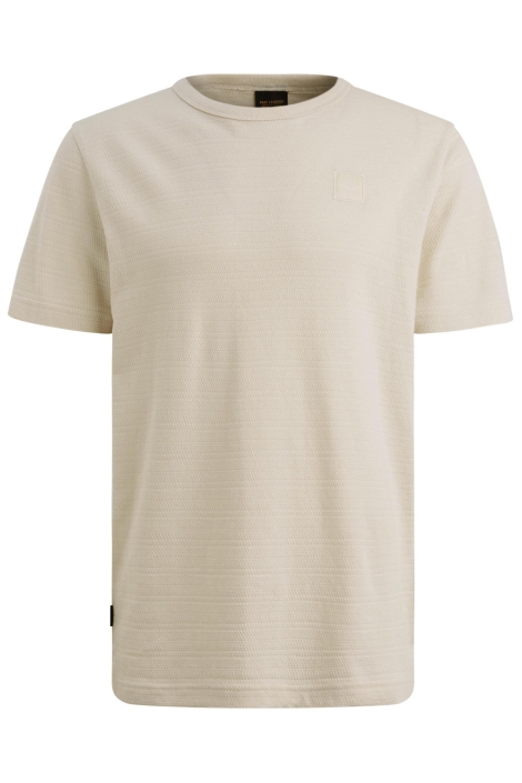 PME legend beige heren t-shirt | Vooraanzicht
