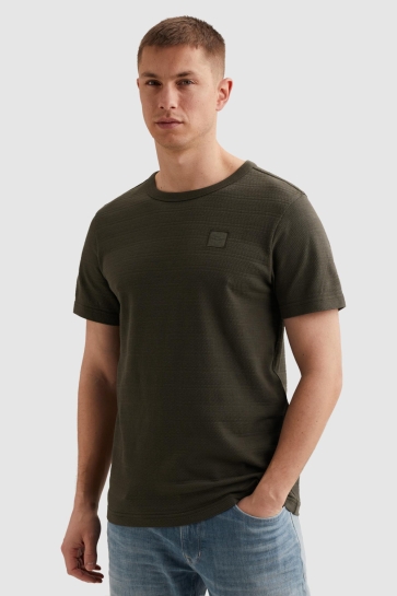 PME legend T-shirt JACQUARD T SHIRT PTSS2602563 8039