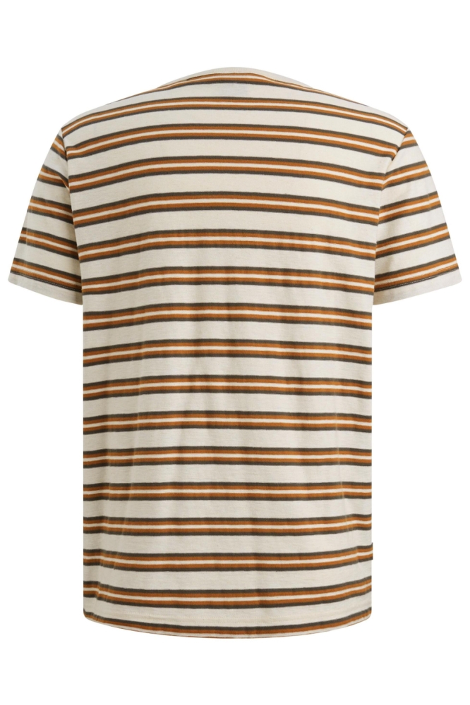 PME legend beige heren t-shirt | Achteraanzicht