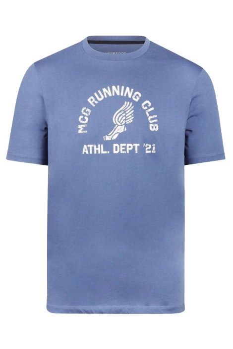 McGregor blauwe heren t-shirt | Vooraanzicht