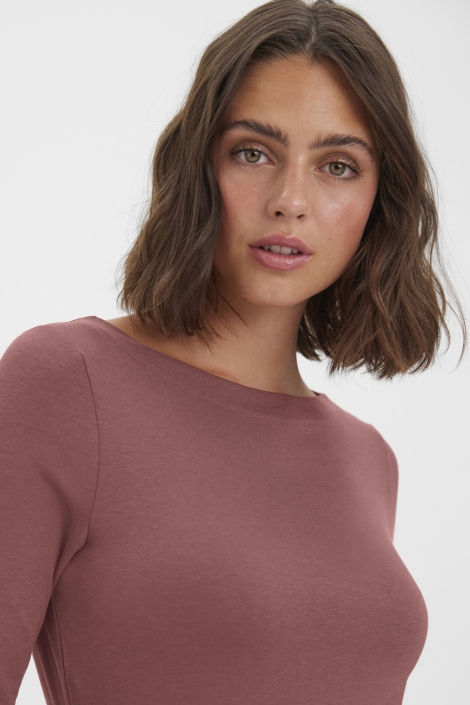Vero Moda roze dames t-shirt | Close up