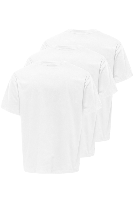 Only & Sons witte heren t-shirt | Achteraanzicht