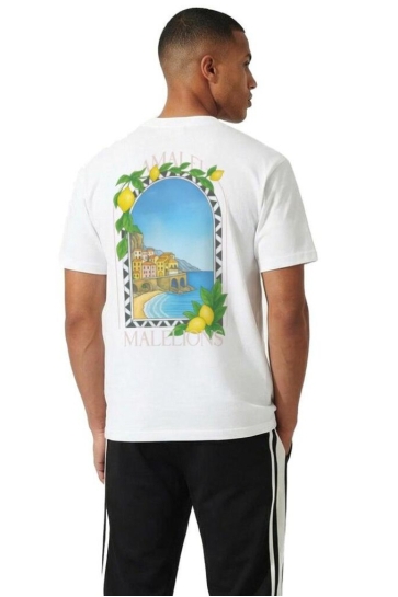 Malelions men amalfi window t-shirt Wit