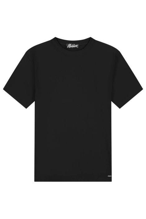 Malelions zwarte heren t-shirt | Vooraanzicht