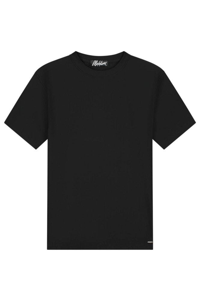Malelions zwarte heren t-shirt | Vooraanzicht