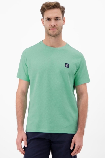 Lerros T-shirt T SHIRT MET WAFELSTRUCTUUR 2633039 621