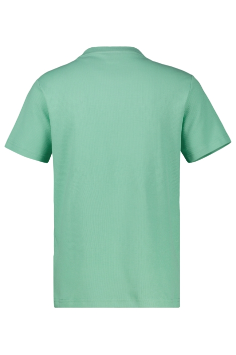 Lerros groene heren t-shirt | Achteraanzicht