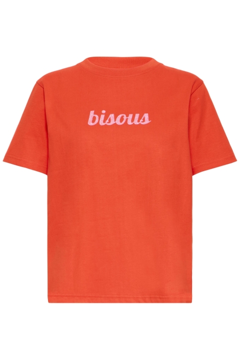 Ichi rode dames t-shirt | Vooraanzicht