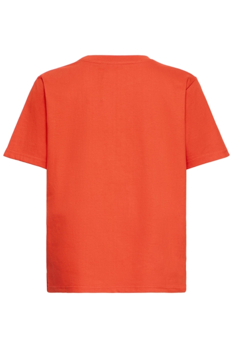 Ichi rode dames t-shirt | Achteraanzicht