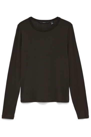 Vero Moda T-shirt VMADA LS TOP JRS NOOS 10351248 CHOCOLATE TORTE