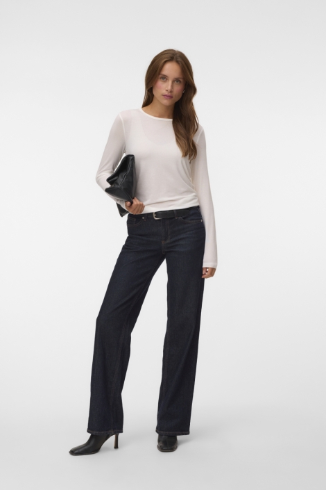 Vero Moda witte dames t-shirt | Model