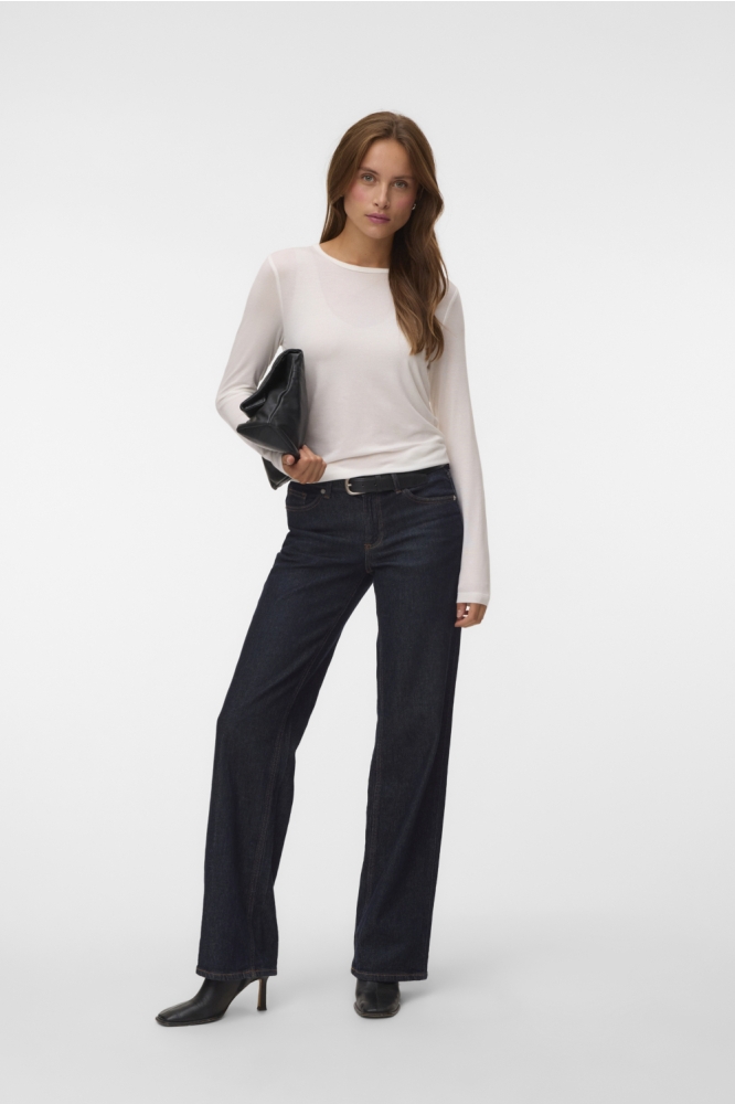 Vero Moda witte dames t-shirt | Model