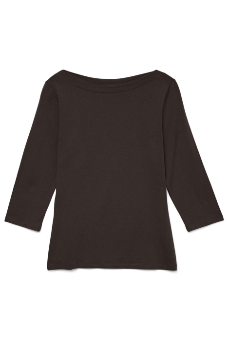 Vero Moda bruine dames t-shirt | Vooraanzicht