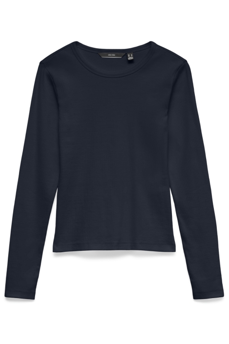 Vero Moda blauwe dames t-shirt | Vooraanzicht
