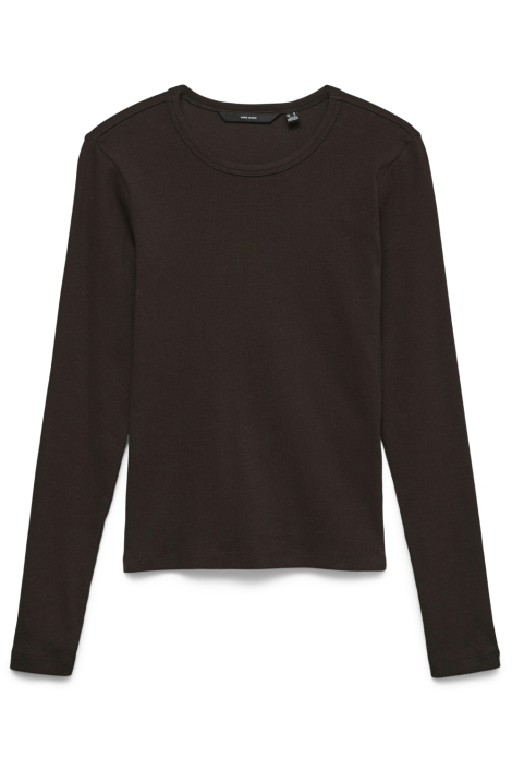 Vero Moda bruine dames t-shirt | Vooraanzicht