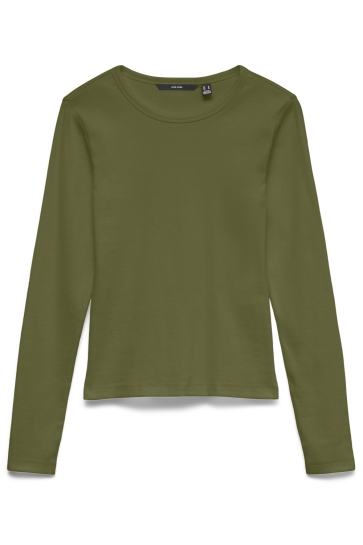 Vero Moda vmchloe ls short top jrs noos Groen
