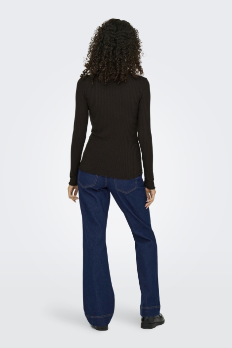 Jacqueline de Yong bruine dames t-shirt | Model