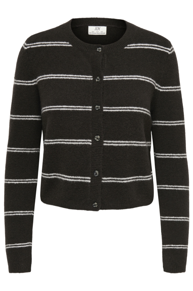 Jacqueline de Yong bruine dames vest | Vooraanzicht