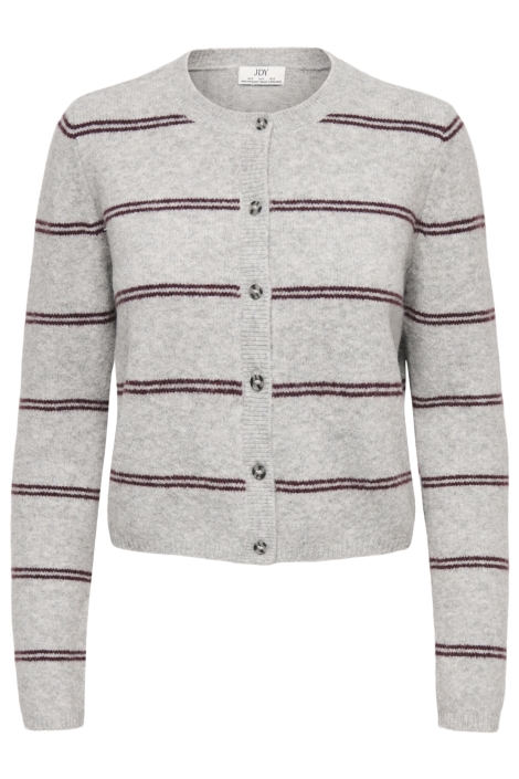Jacqueline de Yong grijze dames vest | Vooraanzicht