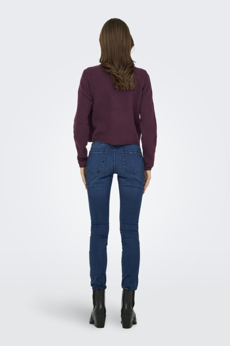 Jacqueline de Yong bordeaux dames vest | Model