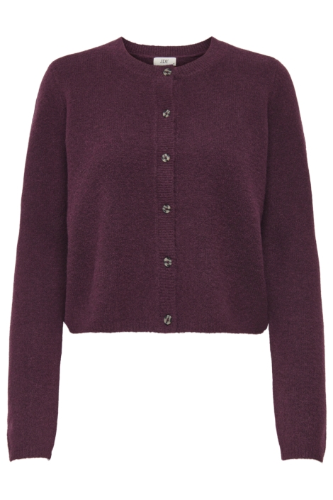 Jacqueline de Yong bordeaux dames vest | Vooraanzicht