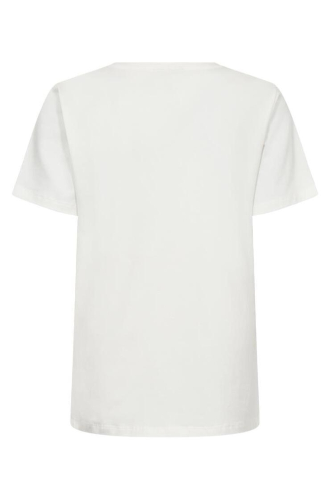 Freequent witte dames t-shirt | Achteraanzicht