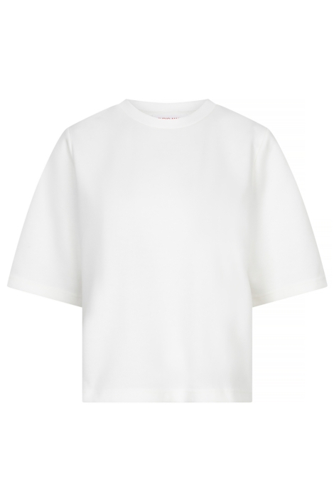 Studio Amaya witte dames t-shirt | Vooraanzicht