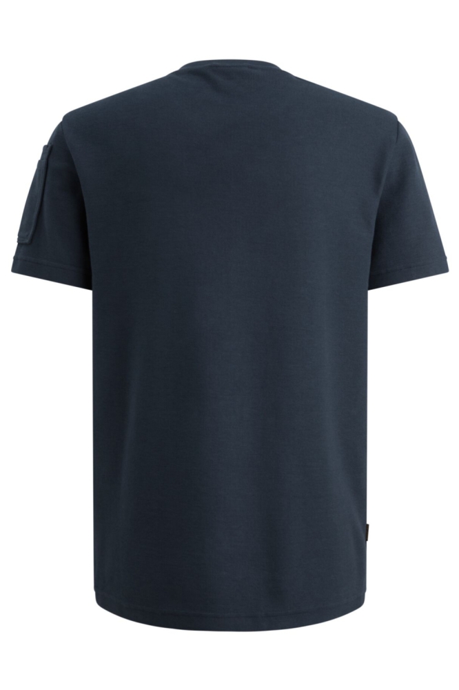 PME legend blauwe heren t-shirt | Achteraanzicht