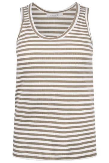 Nukus STEFFIE SINGLET NKS01169 OFF WHITE/ ARMY