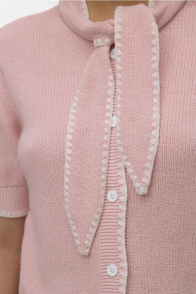 Vero Moda roze dames vest | Kleurstaal