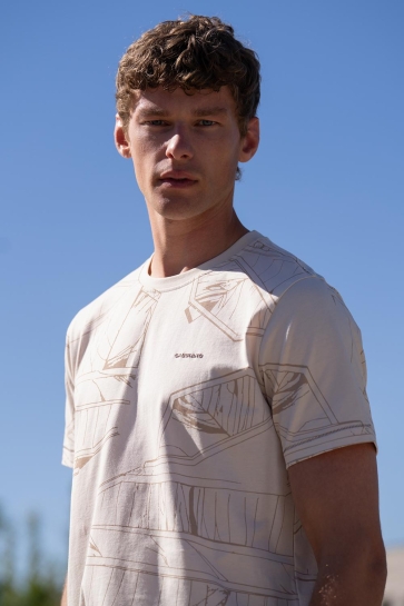 Gabbiano T-shirt NIK 1566115 Dune Sand