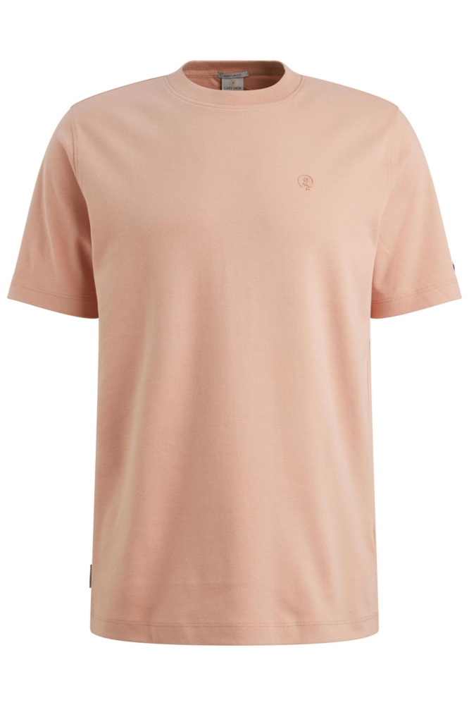 Cast Iron roze heren t-shirt | Vooraanzicht