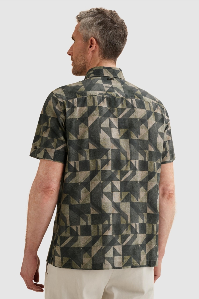 Vanguard blauwe heren overhemd | Model achteraanzicht