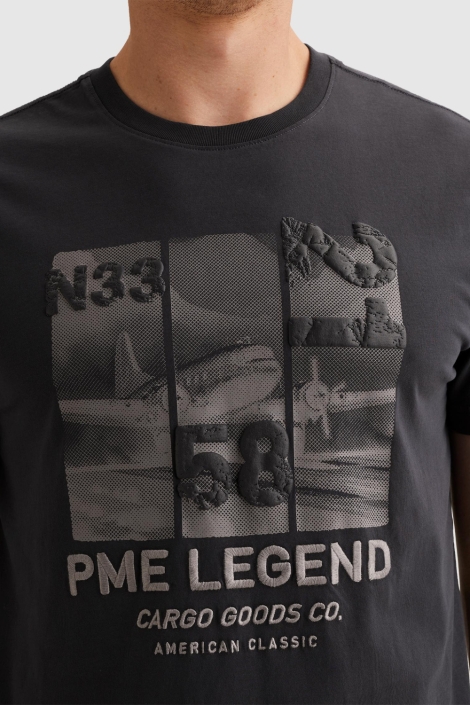 PME legend blauwe heren t-shirt | Unique Selling Point