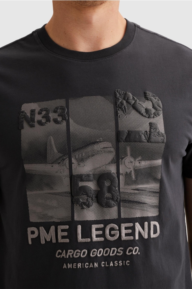 PME legend blauwe heren t-shirt | Unique Selling Point