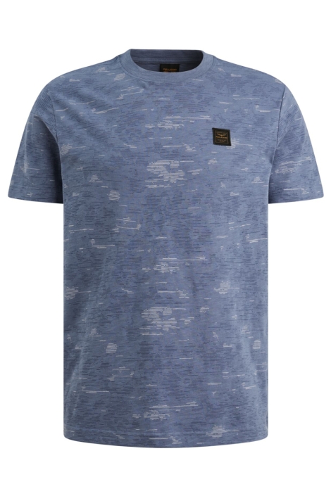 PME legend blauwe heren t-shirt | Vooraanzicht