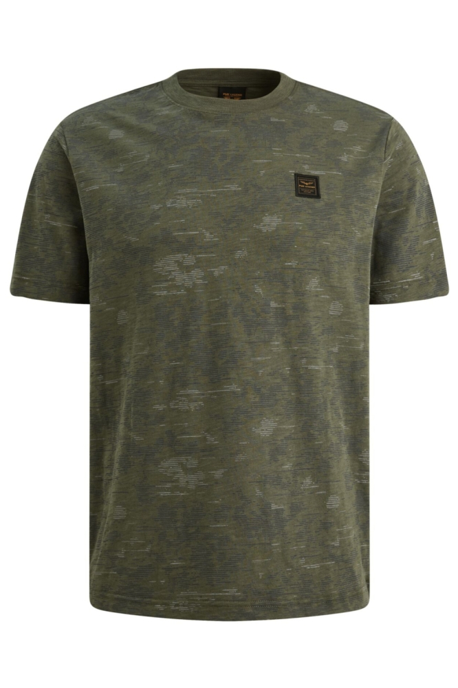 PME legend groene heren t-shirt | Vooraanzicht