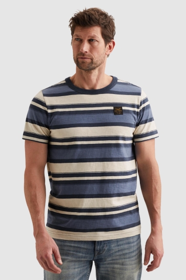 PME legend T SHIRT MET MEERKLEURIG STREEPPATROON PTSS2603589 5052