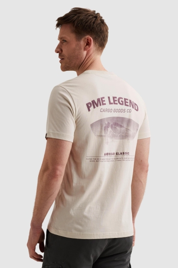 PME legend T SHIRT VAN JERSEY MET RUG ARTWORK PTSS2603571 7013