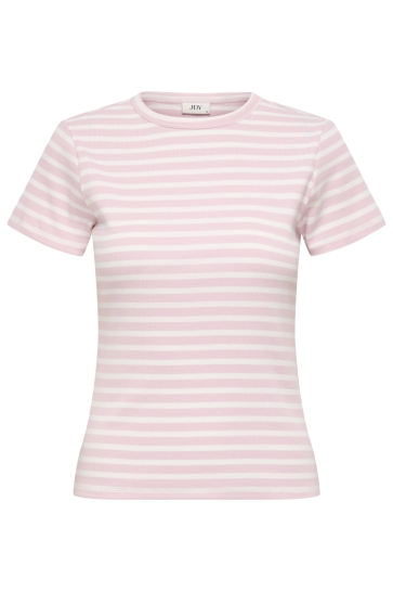 Jacqueline de Yong jdysolar s/s o neck top jrs noos Roze