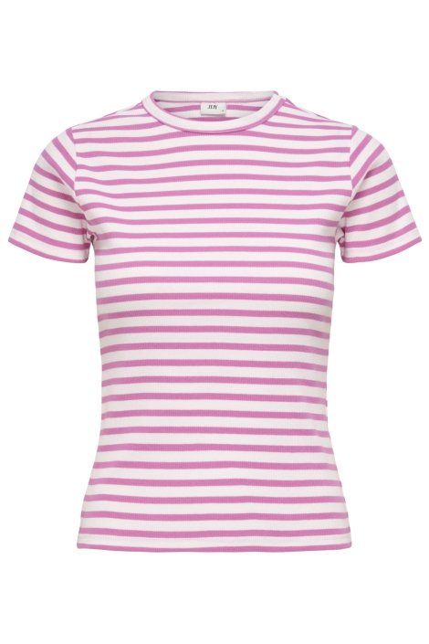 Jacqueline de Yong roze dames t-shirt | Vooraanzicht