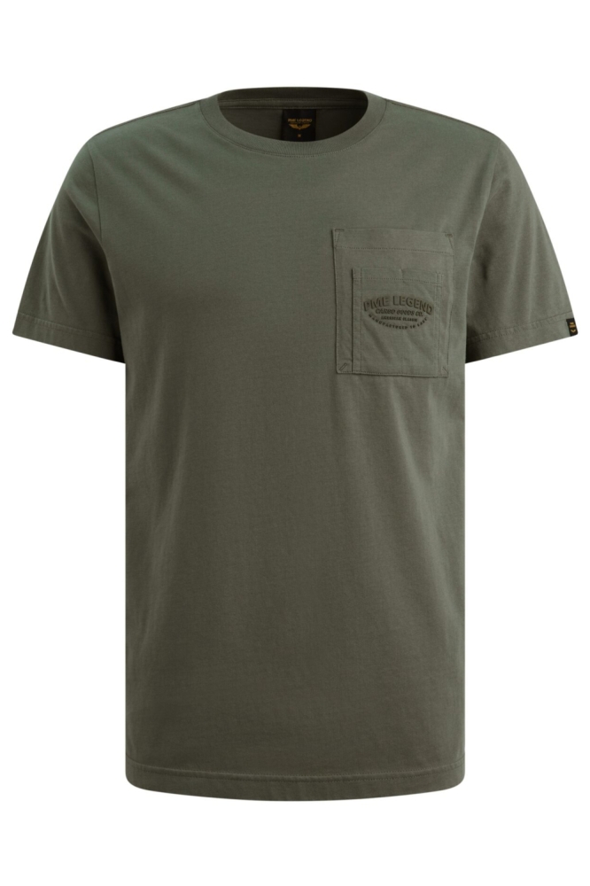 PME legend groene heren t-shirt | Vooraanzicht