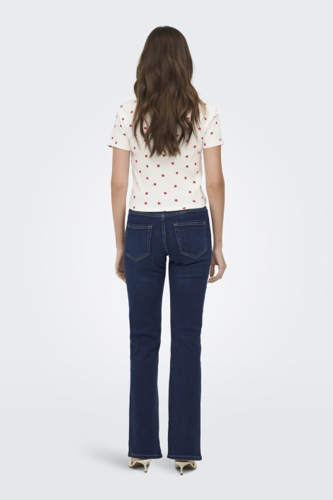 Only witte dames t-shirt | Model