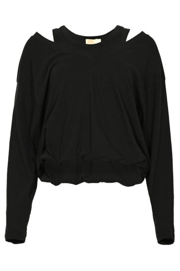 Maicazz T-shirt SABIYA TOP SP26 60 343 BLACK