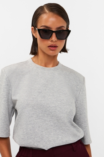 Studio Amaya T-shirt LILLY T SHIRT 263ST 20 11 Grey